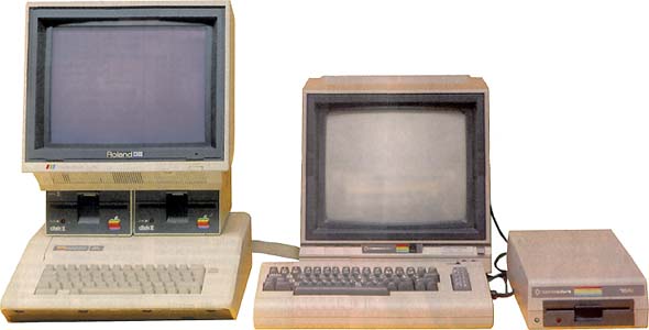 Apple ][ und Commodore 64