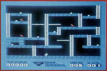 Lode Runner Level 1