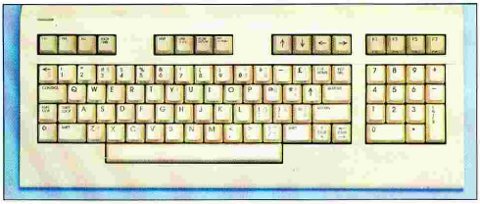 Die Tastatur des C128