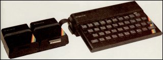 ZX Spectrum mit 2 Microdrives