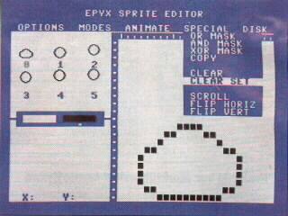 Epyx Sprite Editor