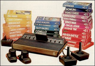 Atari VCS (Urversion mit Holzfurnier)