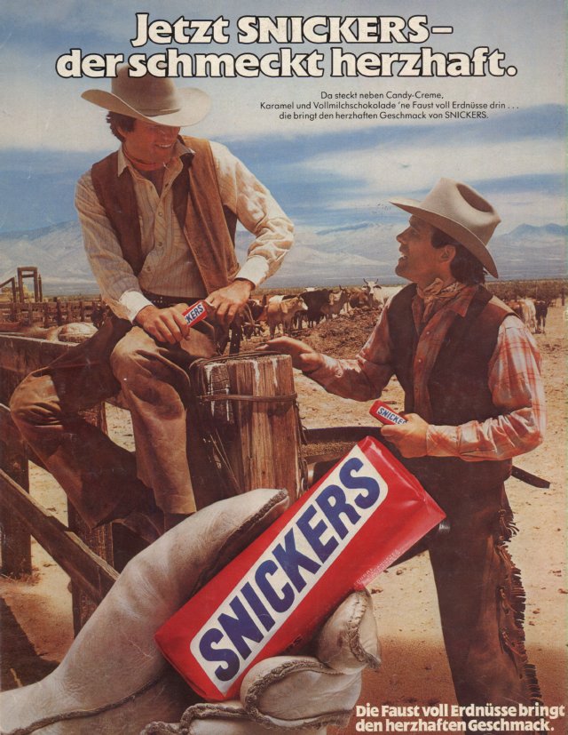 Snickers-Werbung